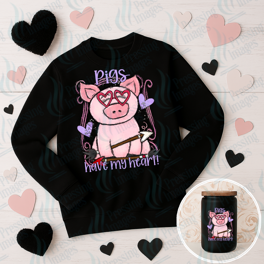 DTF 7084 Pigs Have My Heart