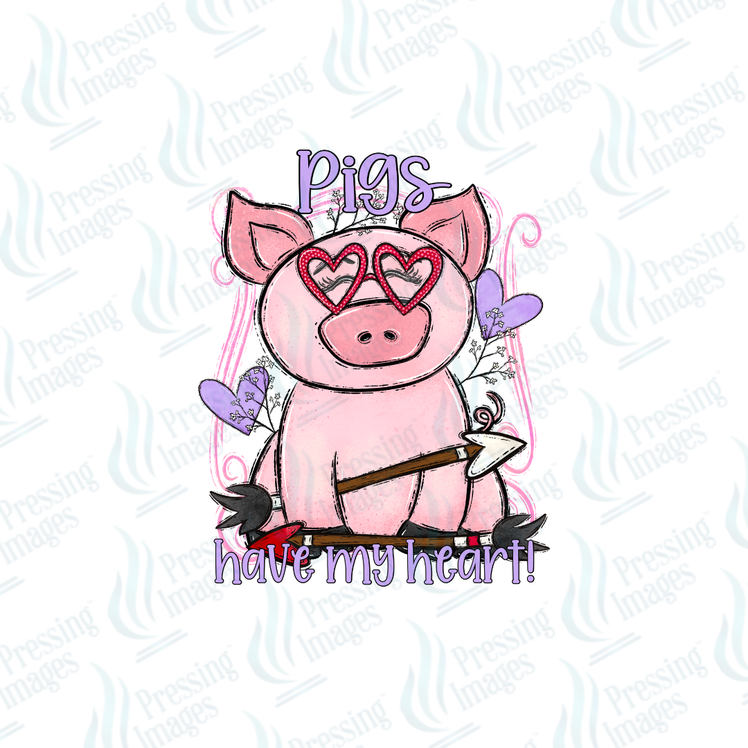 DTF 7084 Pigs Have My Heart