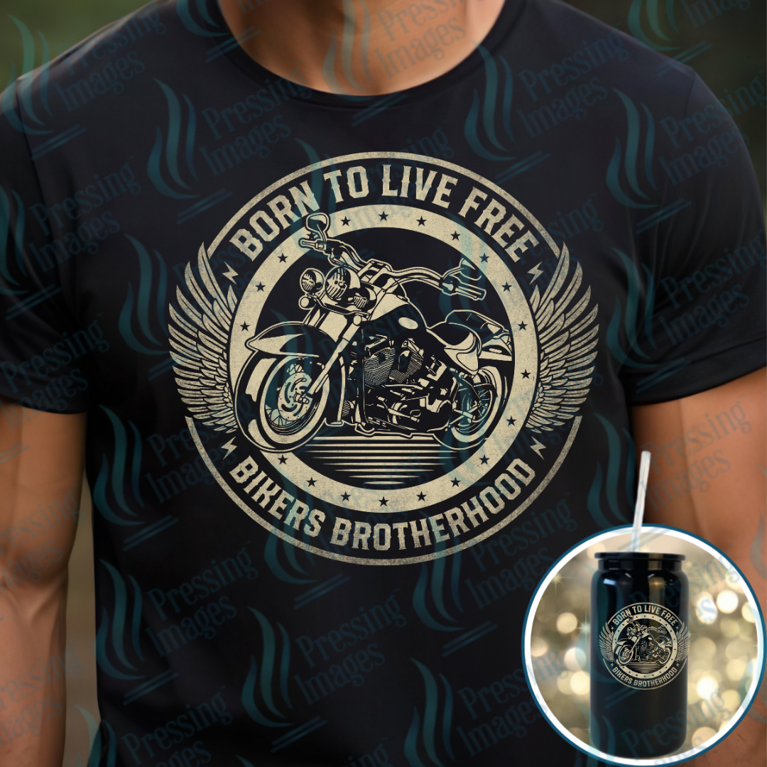 DTF 7108 Bikers Brotherhood — Pressing Images Canada