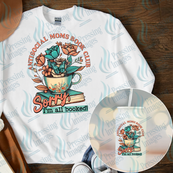 DTF 7114 Antisocial Mom's Book Club