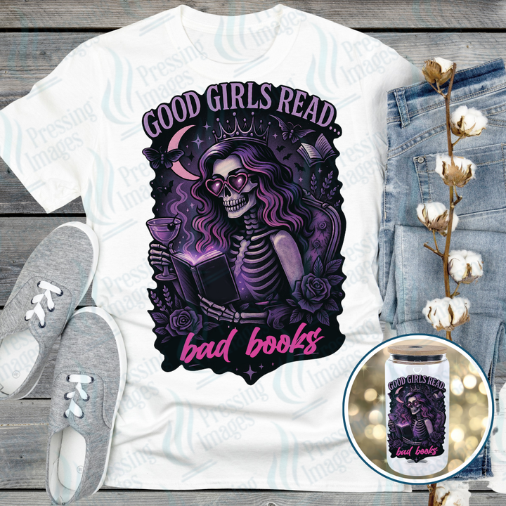 DTF 7125 Good Girls Read Bad Books