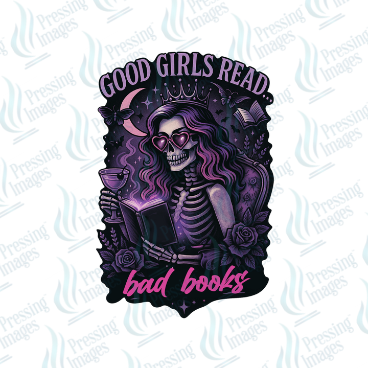 DTF 7125 Good Girls Read Bad Books