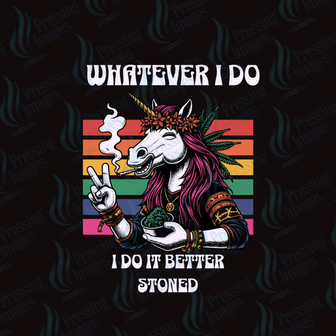 DTF 7129 Unicorn Hippie