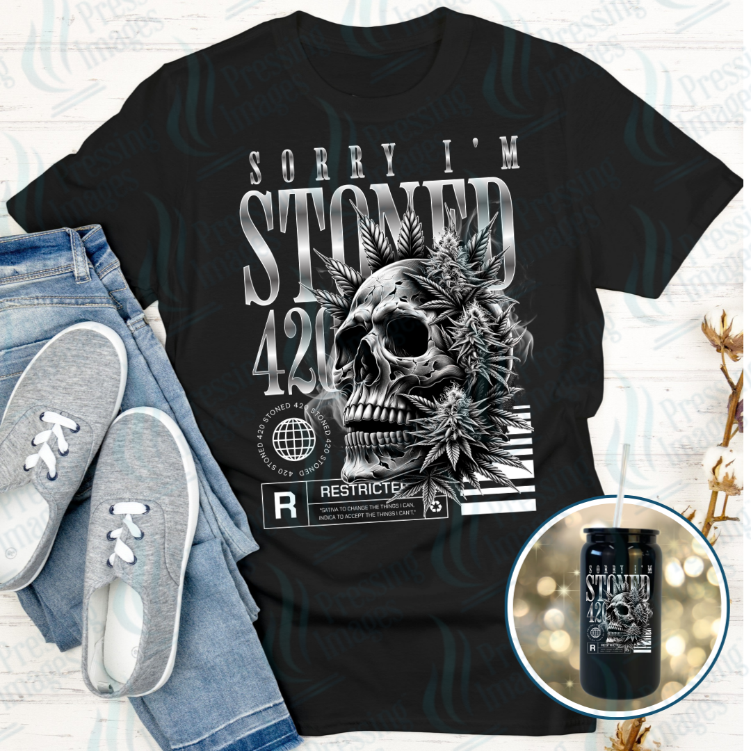 DTF 7133 Sorry I'm Stoned — Pressing Images Canada