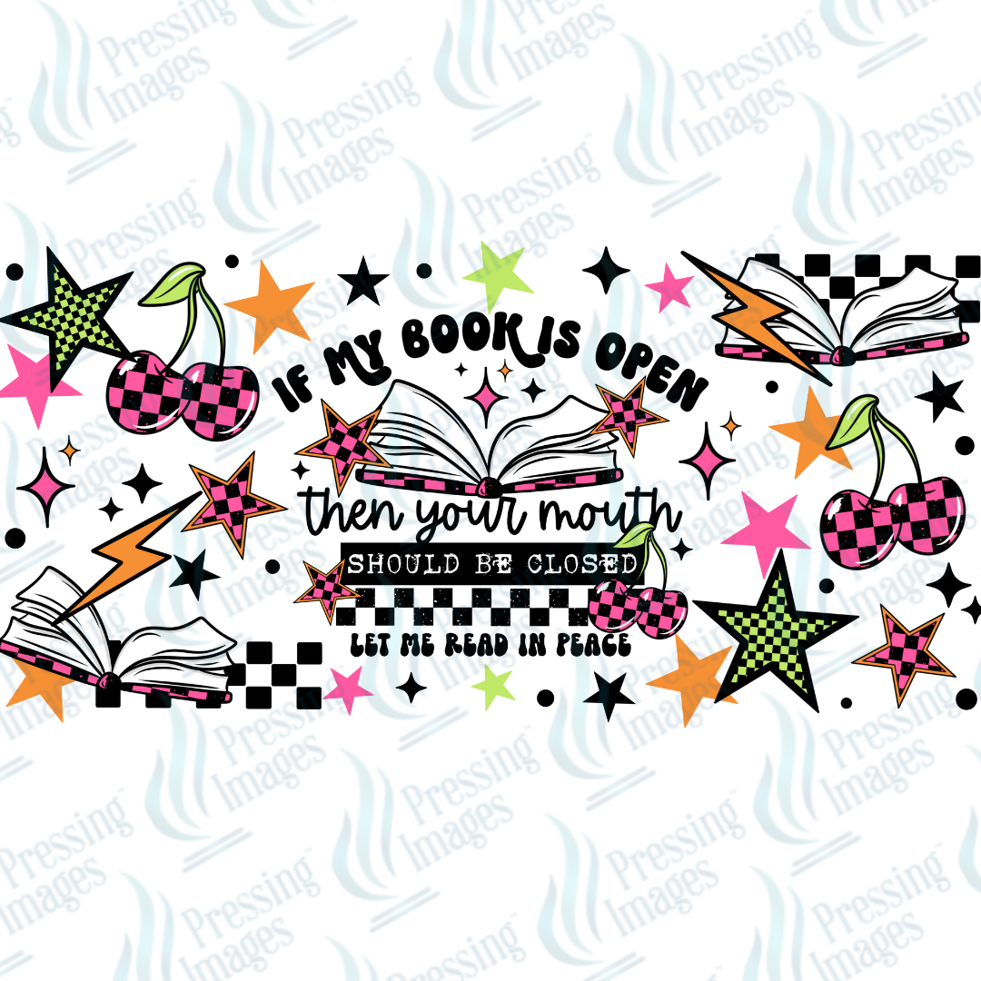 UVW 7150 If My Book Is Open