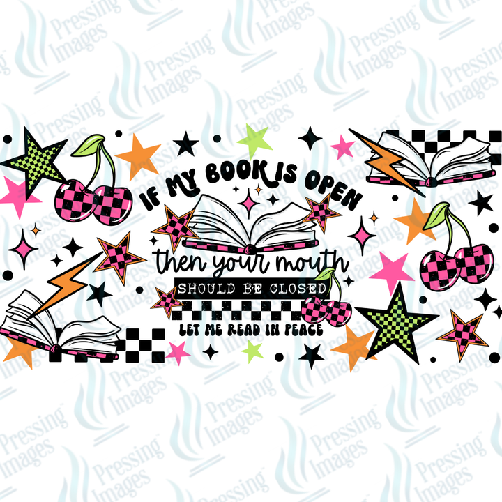 UVW 7150 If My Book Is Open