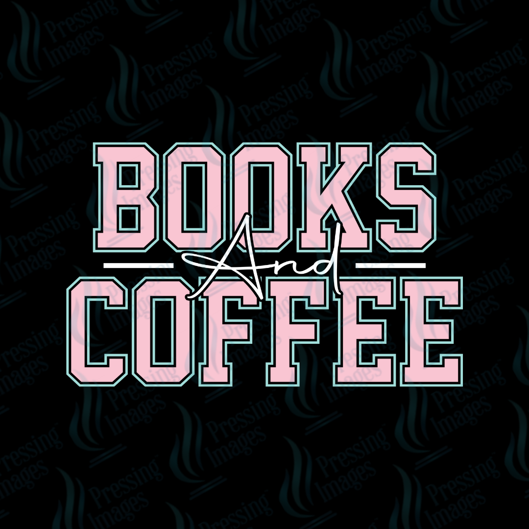 DTF 7160 Books and Coffee