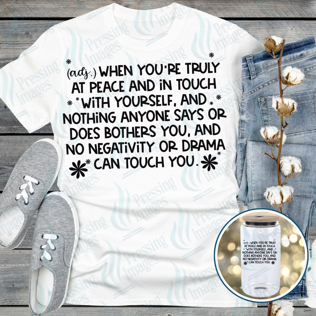 DTF 7176 Truly At Peace