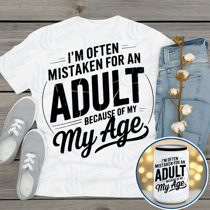 UVD 7189 Because Of My Age — Pressing Images Canada