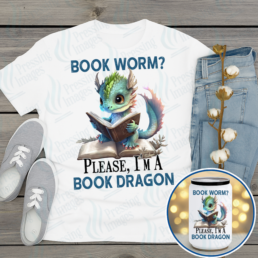 UVD 7206 Please Im a Book Dragon — Pressing Images Canada
