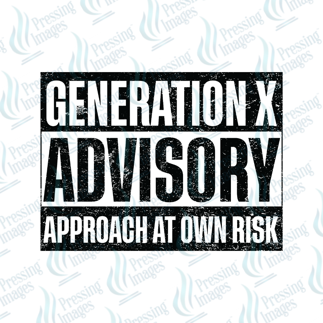 DTF 7229 Generation X Advisory — detail view — Pressing Images Canada
