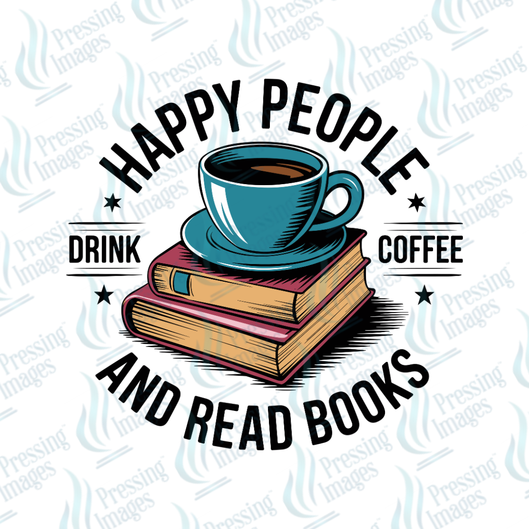 UVD 7230 Coffee and Books — detail view — Pressing Images Canada