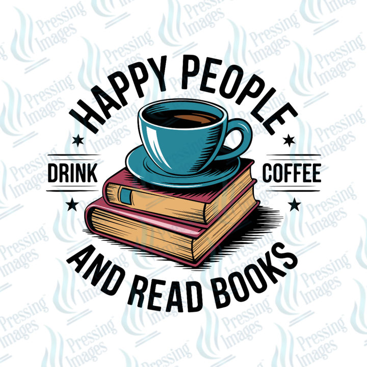 UVD 7230 Coffee and Books — detail view — Pressing Images Canada