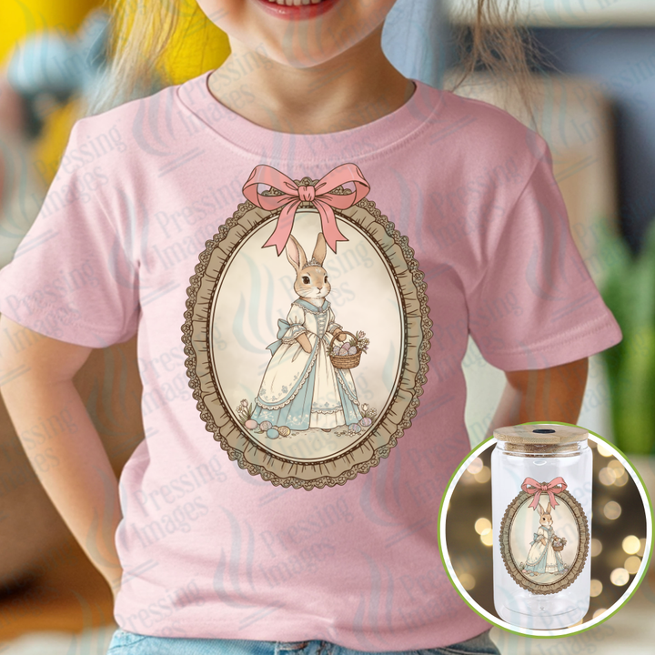 DTF 7234 Vintage Rabbit — Pressing Images Canada