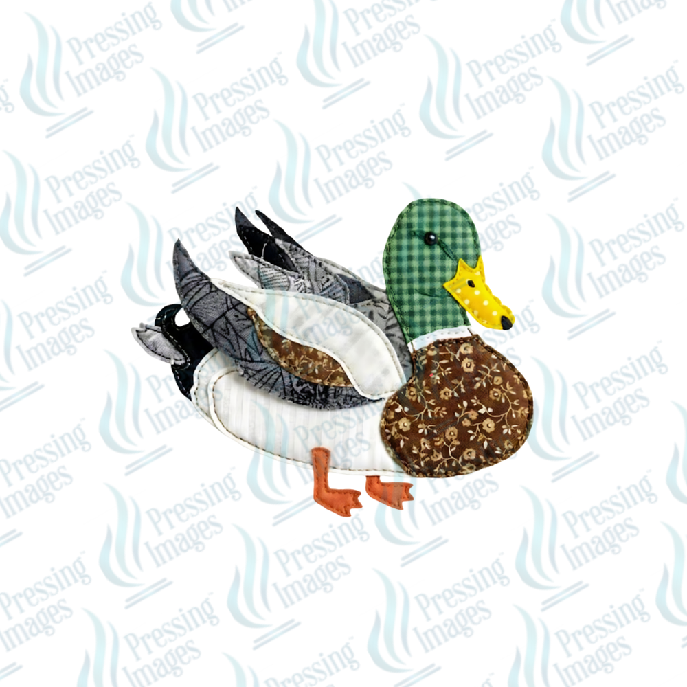 UVD 7246 Faux Yarn Duck — detail view — Pressing Images Canada