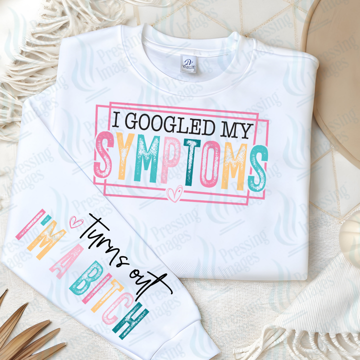 DTF 7249 My Symptoms w/sleeve