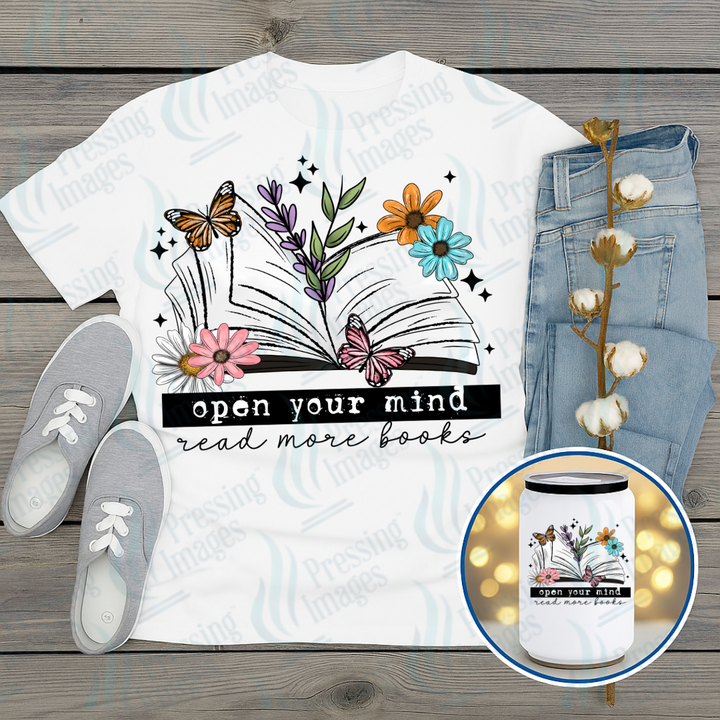 DTF 7262 Open Your Mind Read More Books