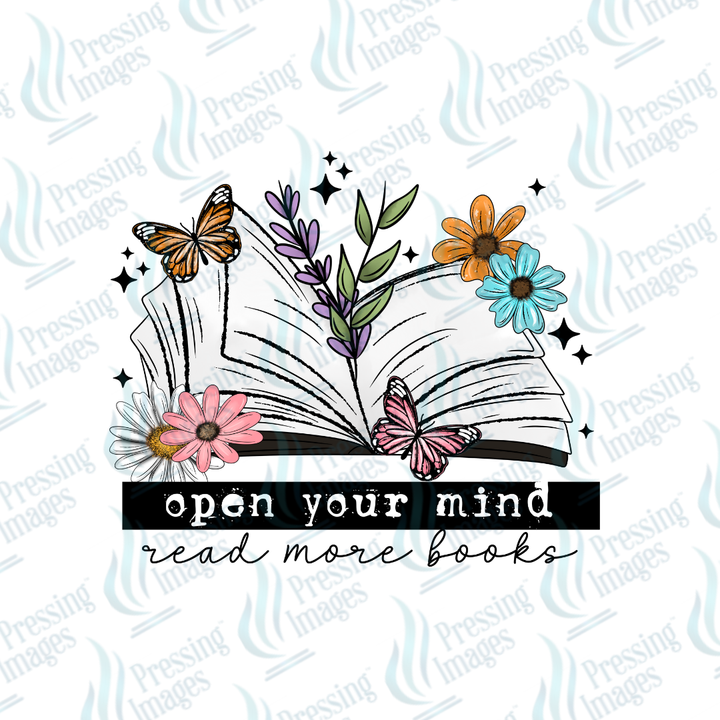 DTF 7262 Open Your Mind Read More Books