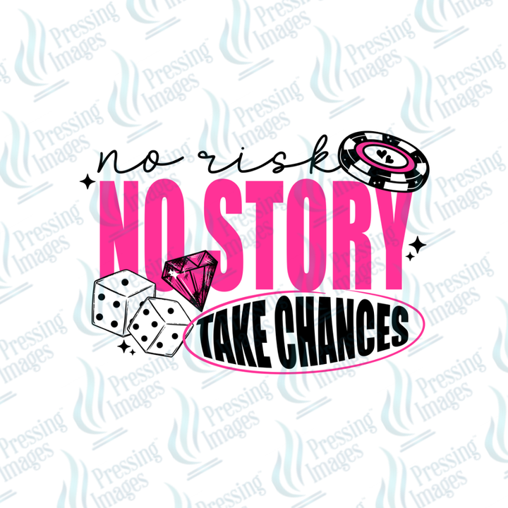 UVD 7267 Take Chances — size reference — Pressing Images Canada