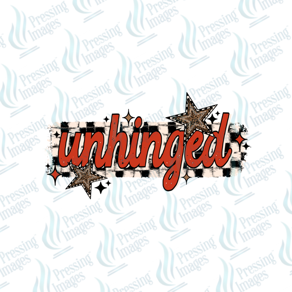 UVD 7268 Unhinged — detail view — Pressing Images Canada