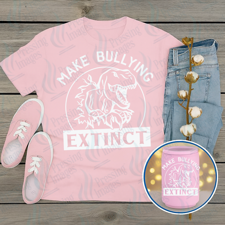 DTF 7271 Make Bullying Extinct Dino