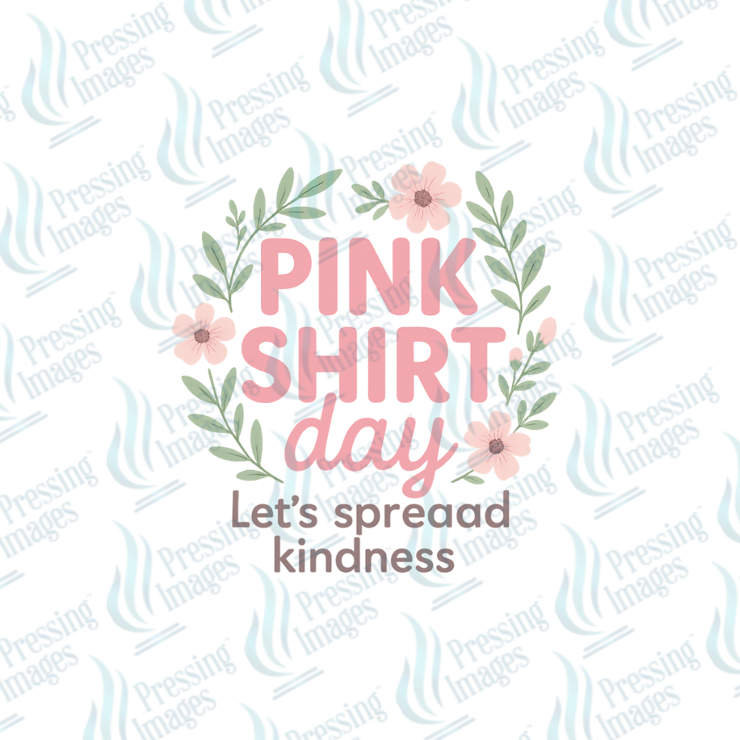 UVD 7274 Pink Shirt Day — detail view — Pressing Images Canada