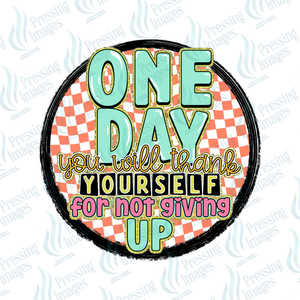DTF 7318 One Day — detail view — Pressing Images Canada