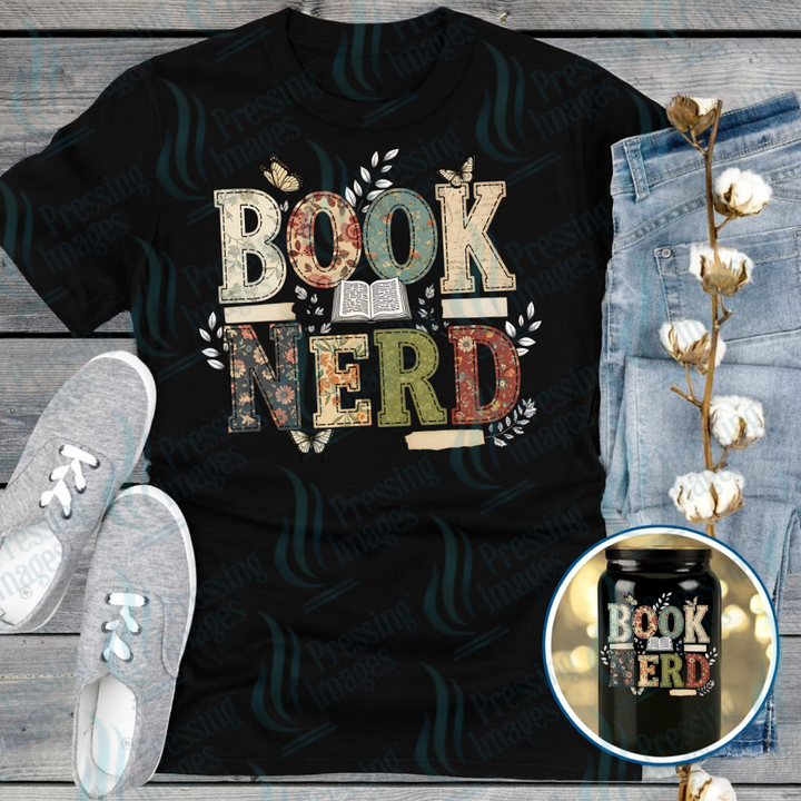 DTF 7320 Book Nerd — Pressing Images Canada