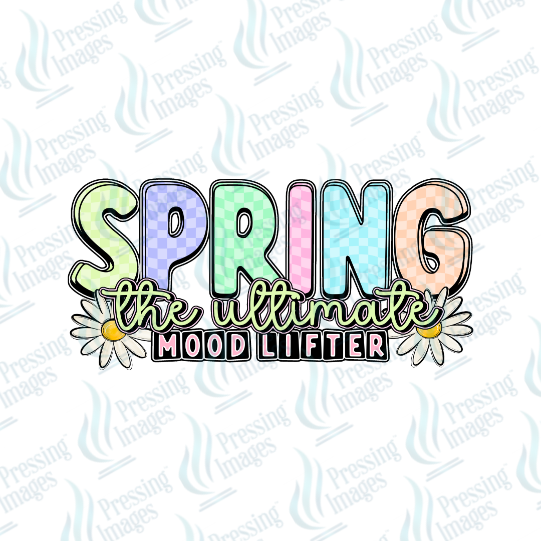 DTF 7333 Spring The Ultimate Mood Lifter — detail view — Pressing Images Canada