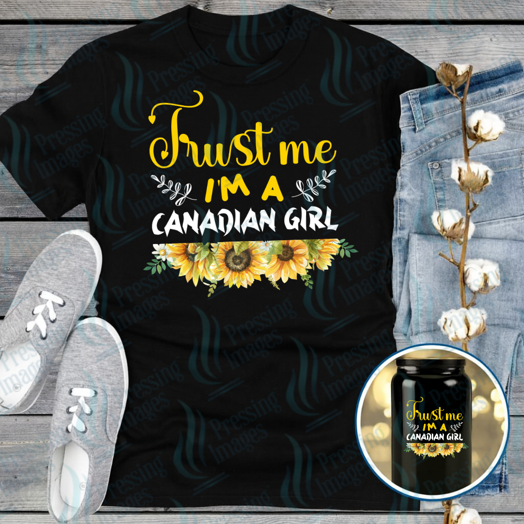 UVD 7334 Trust Me I'm A Canadian Girl — Pressing Images Canada