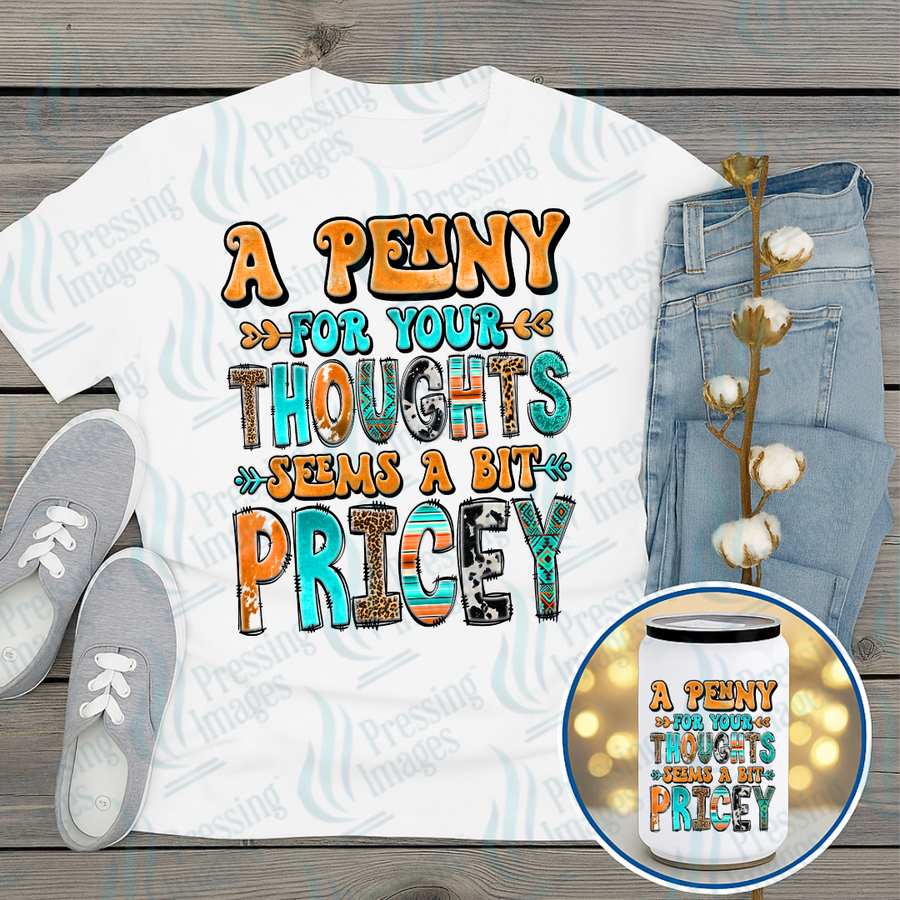 DTF 7349 A Penny For Your Thoughts — Pressing Images Canada