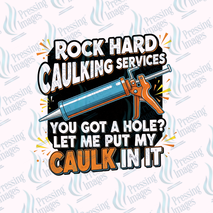 UVD 7351 Rock Hard Caulking — detail view — Pressing Images Canada