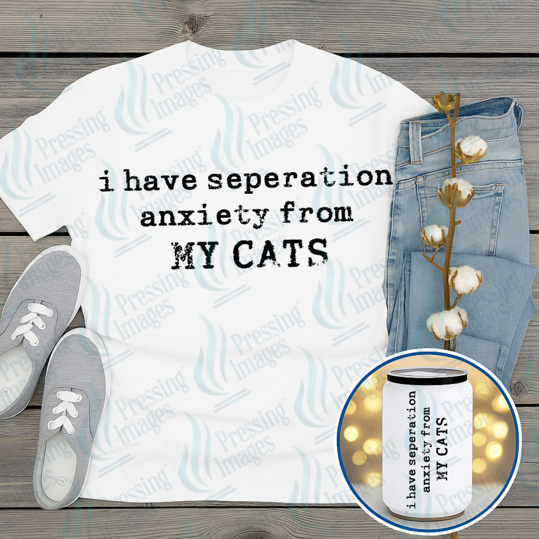 DTF 7353 Separation Anxiety — packaging — Pressing Images Canada