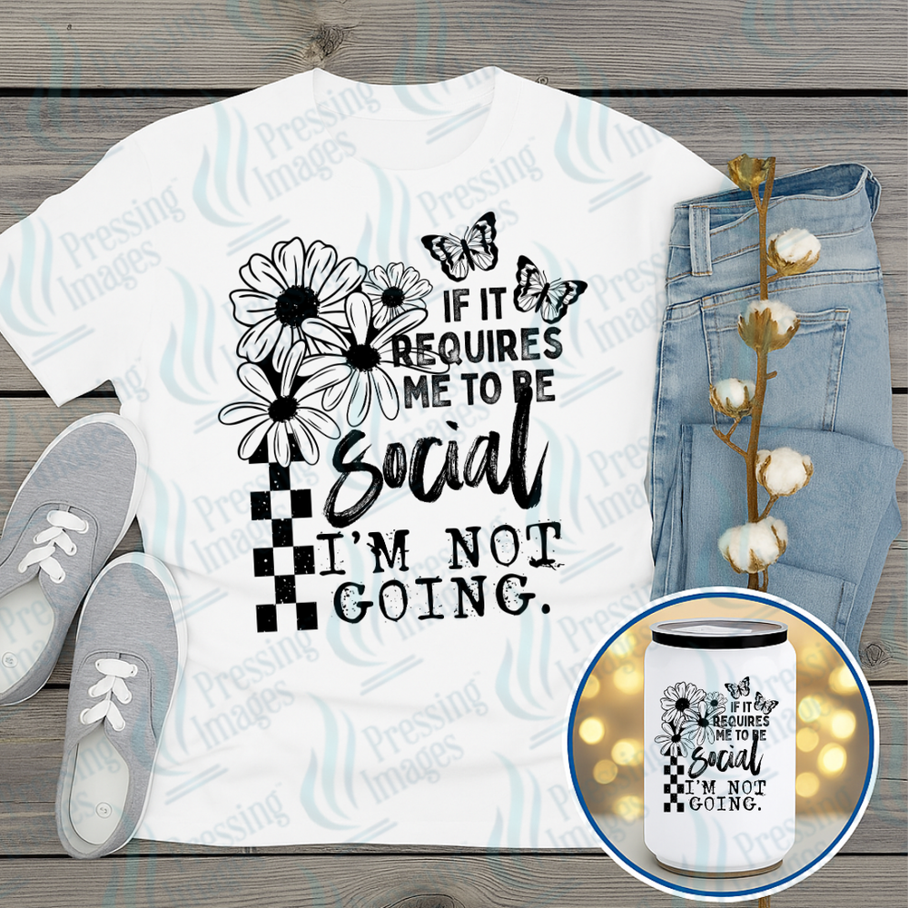 DTF 7364 I'm Not Going — detail view — Pressing Images Canada