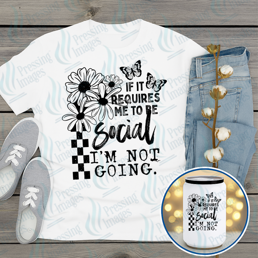 DTF 7364 I'm Not Going — detail view — Pressing Images Canada