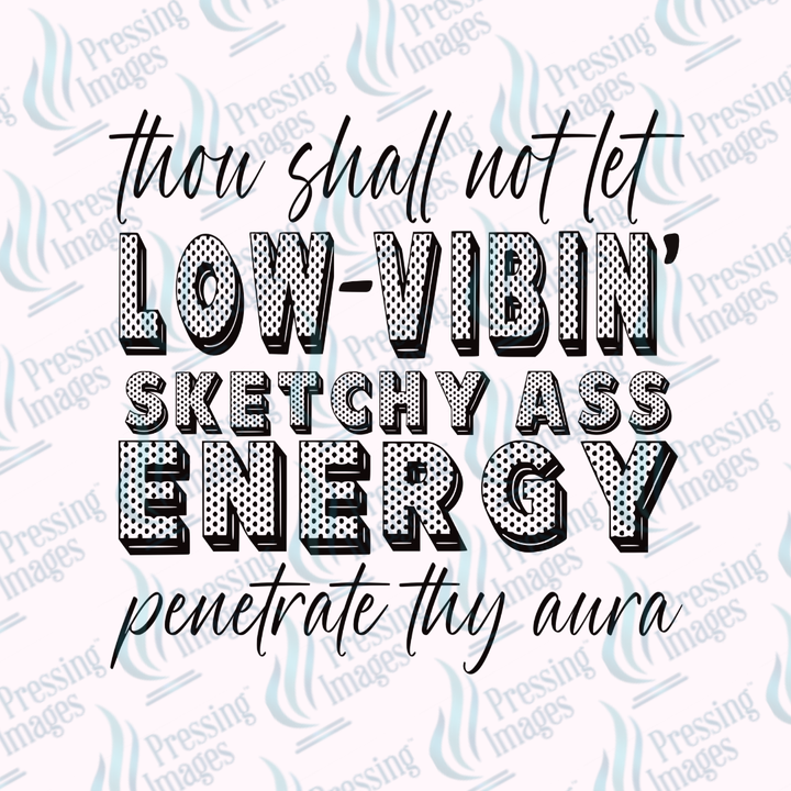 UVD 7384 Thou Shall Not — size reference — Pressing Images Canada