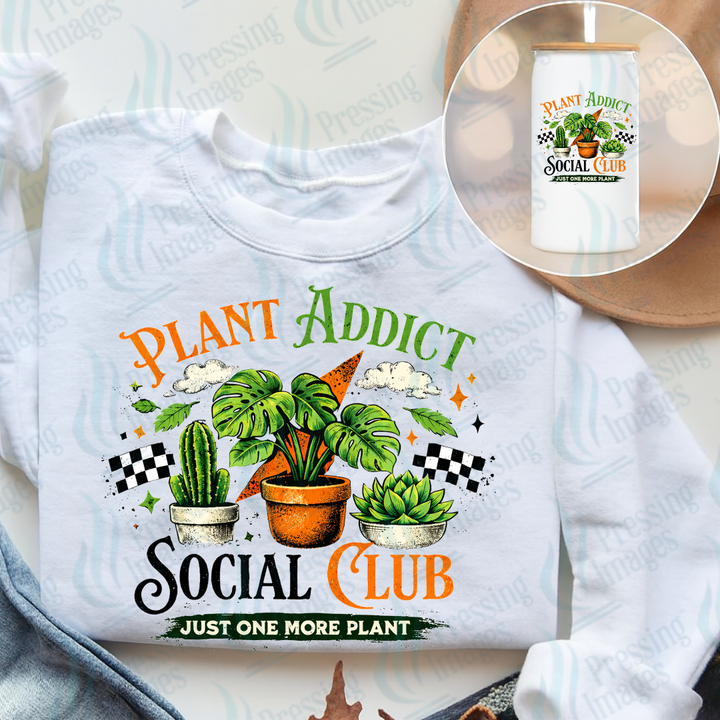 UVD 7409 Plant Addict — detail view — Pressing Images Canada