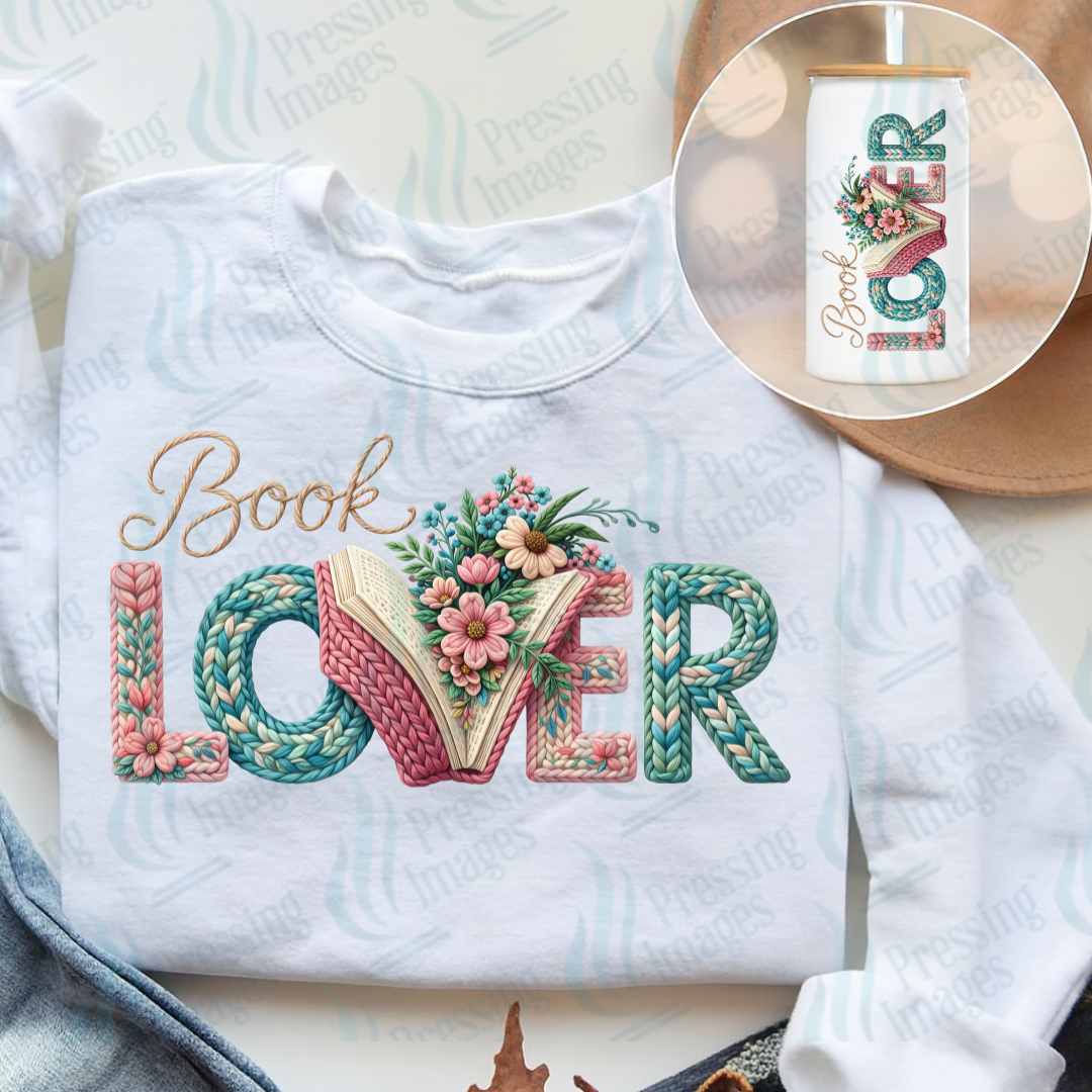 DTF 7411 Book Lover — Pressing Images Canada