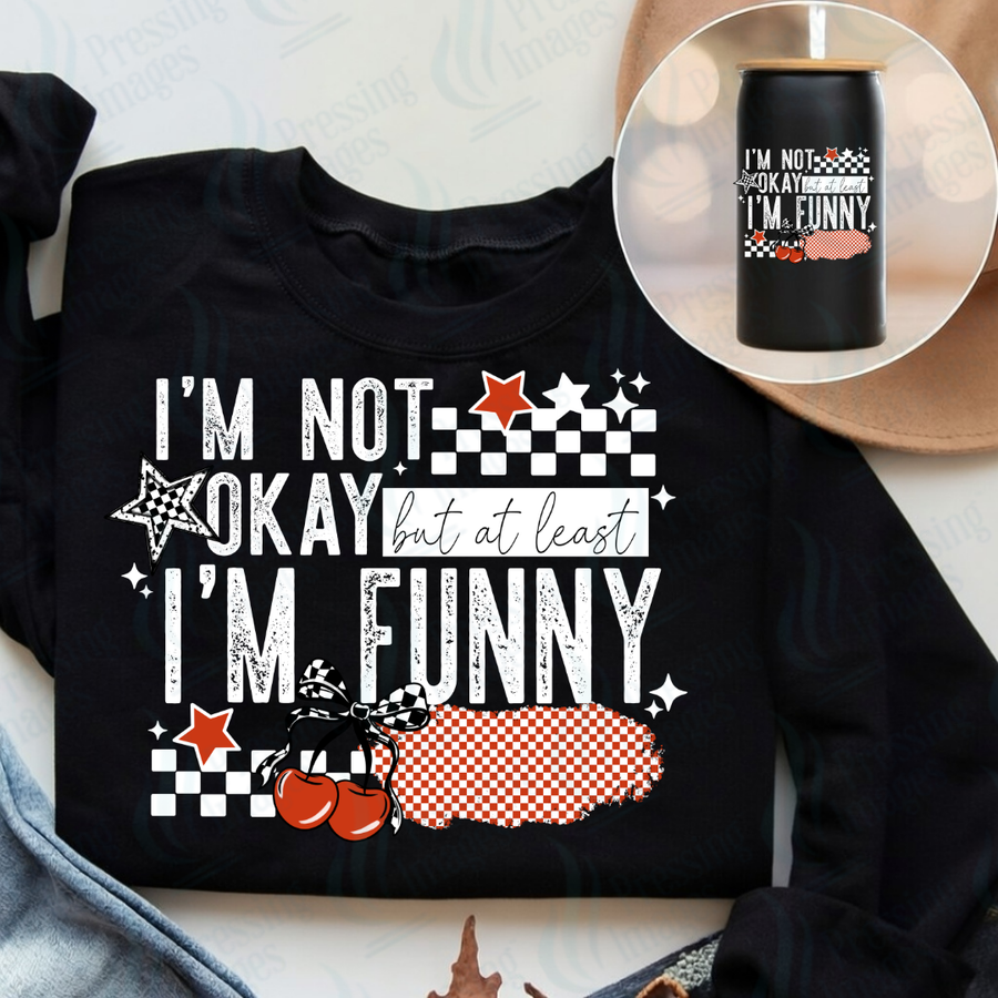 UVD 7416 I'm Not Okay But At Least I Am Funny — Pressing Images Canada