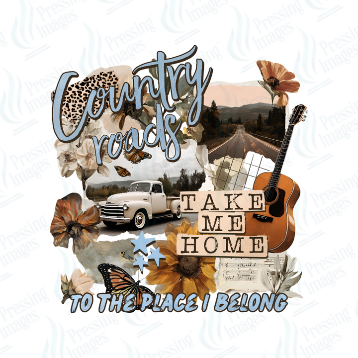 UVD 7420 Country Roads — detail view — Pressing Images Canada