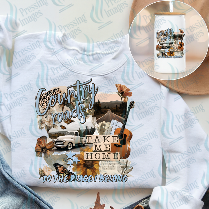 UVD 7420 Country Roads — Pressing Images Canada