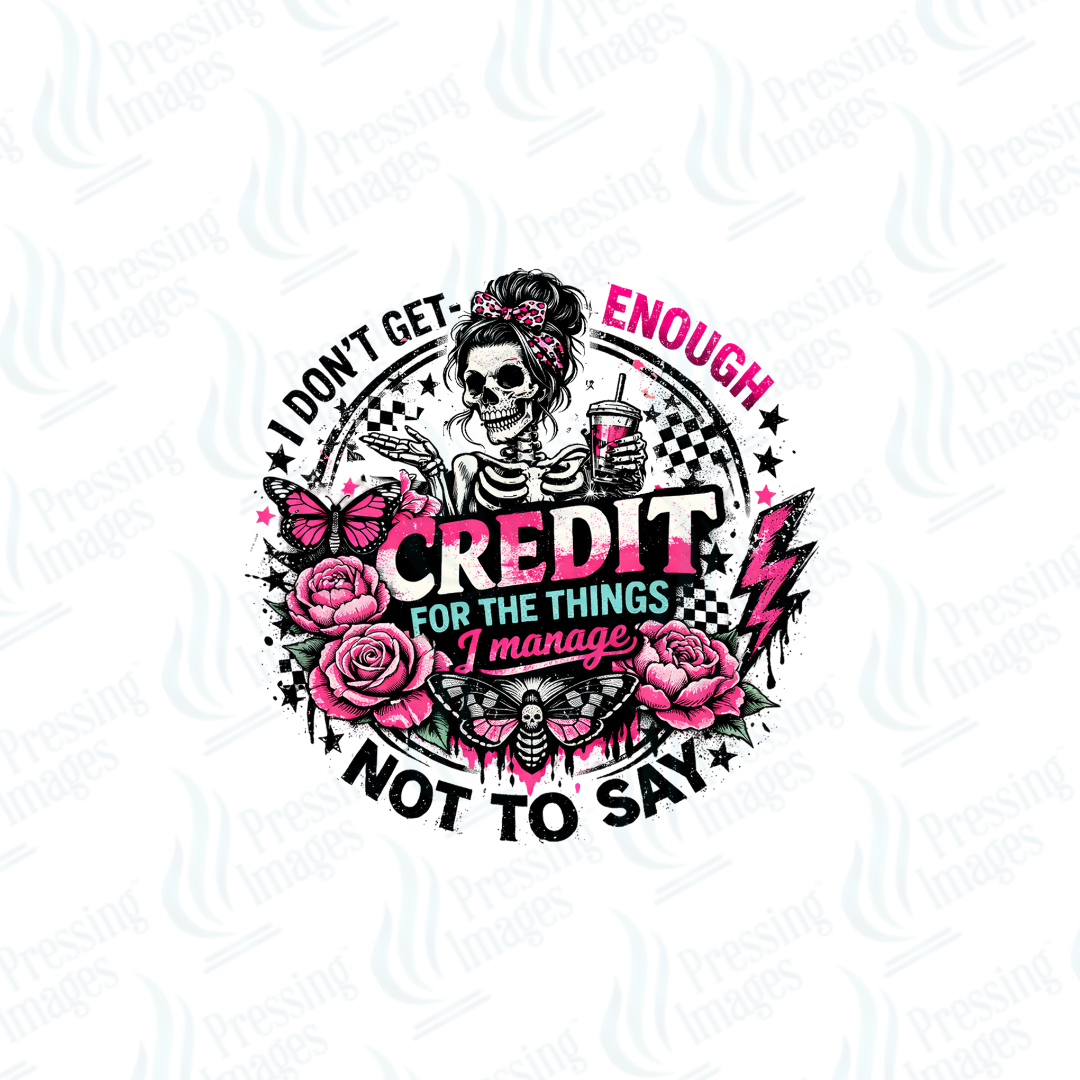 UVD 7423 I Don't Get Enough Credit — application example — Pressing Images Canada