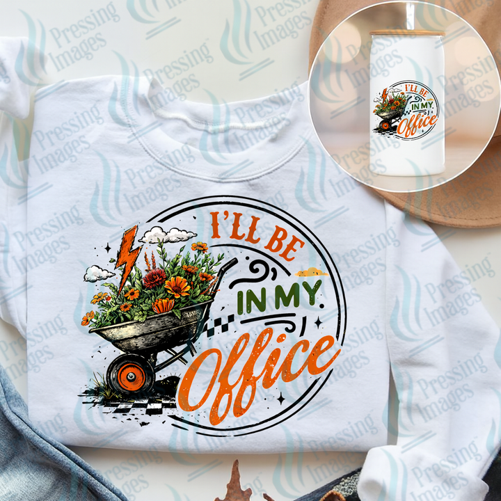 UVD 7424 I'll Be In My Office — detail view — Pressing Images Canada