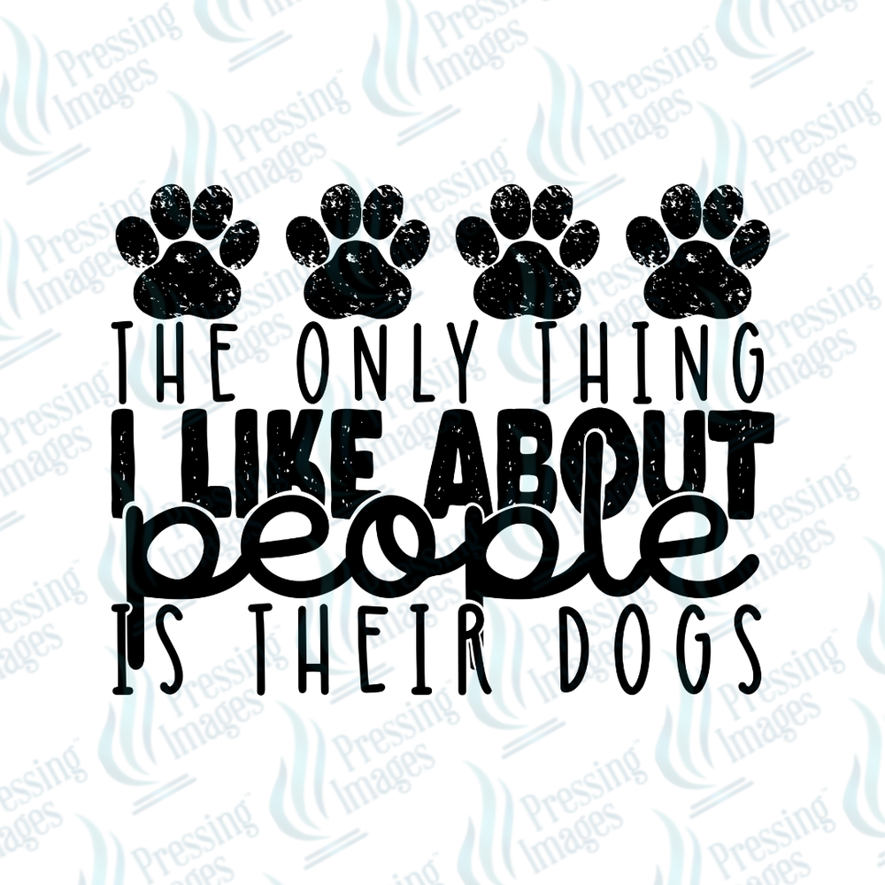 UVD 7441 The Only Thing I Like About People — detail view — Pressing Images Canada