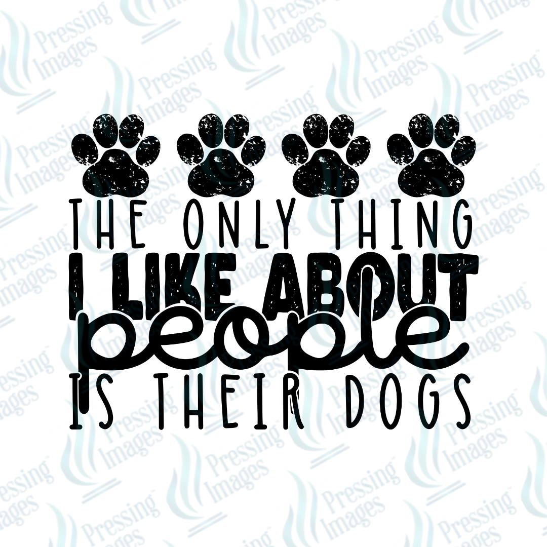 UVD 7441 The Only Thing I Like About People — detail view — Pressing Images Canada