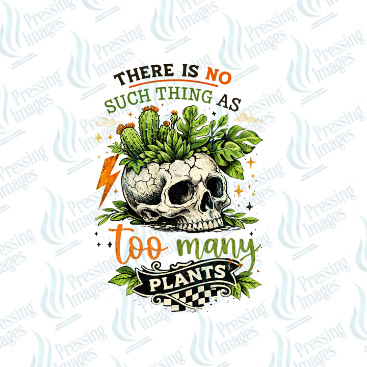 UVD 7442 There Is No Such Thing As Too Many Plants — size reference — Pressing Images Canada
