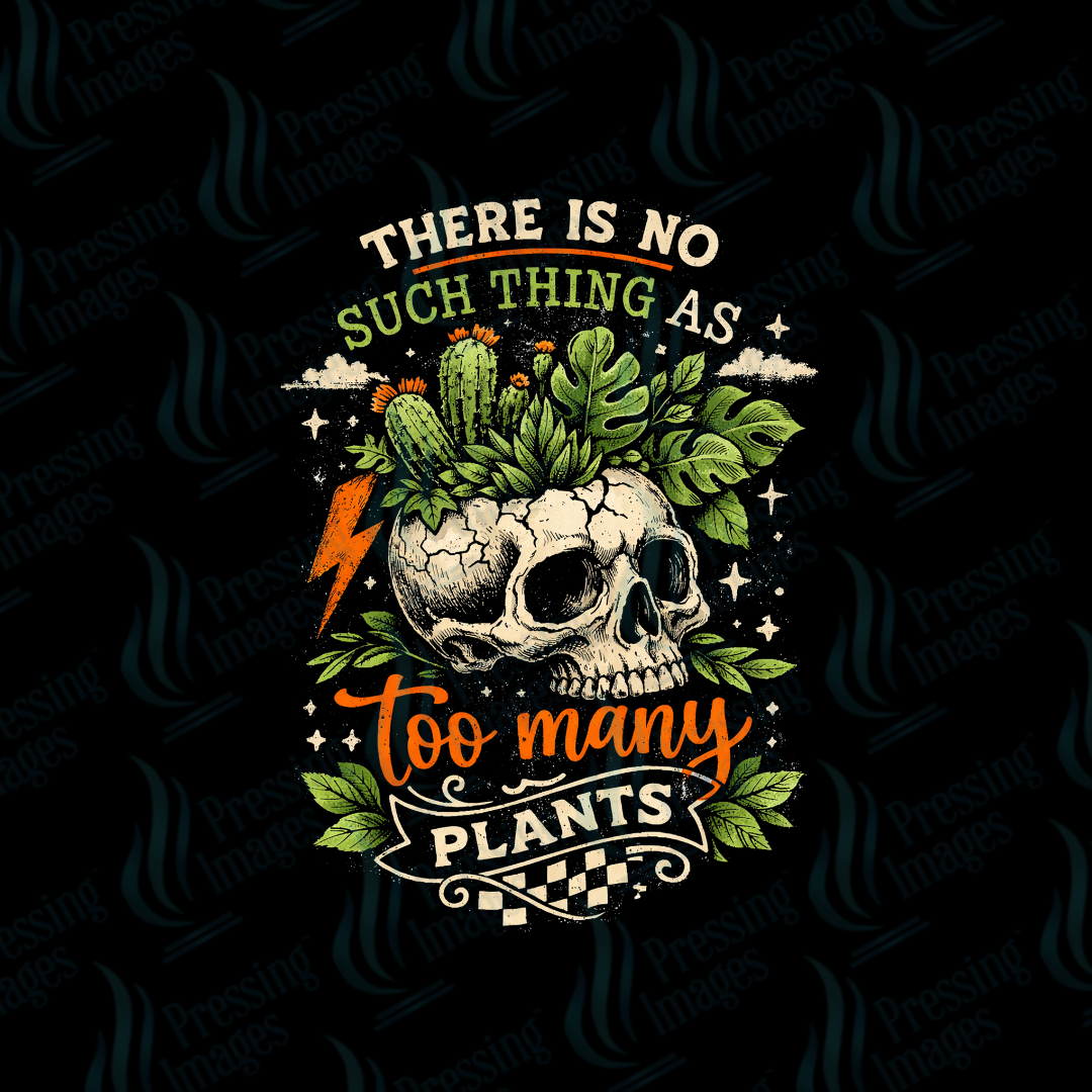 UVD 7442 There Is No Such Thing As Too Many Plants — application example — Pressing Images Canada