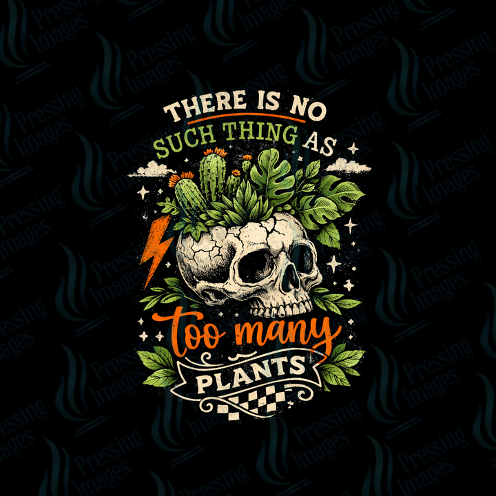 UVD 7442 There Is No Such Thing As Too Many Plants — application example — Pressing Images Canada