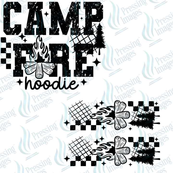 DTF 7449 Camp Fire w/2 Sleeves