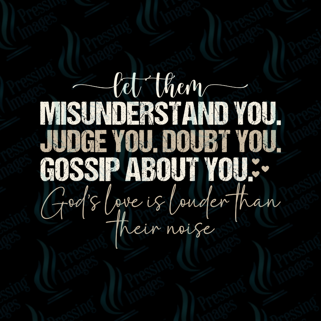 DTF 7451 Let Them God's Love